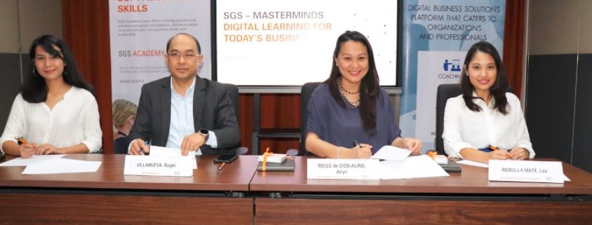 Masterminds forges Partnership with SGS
